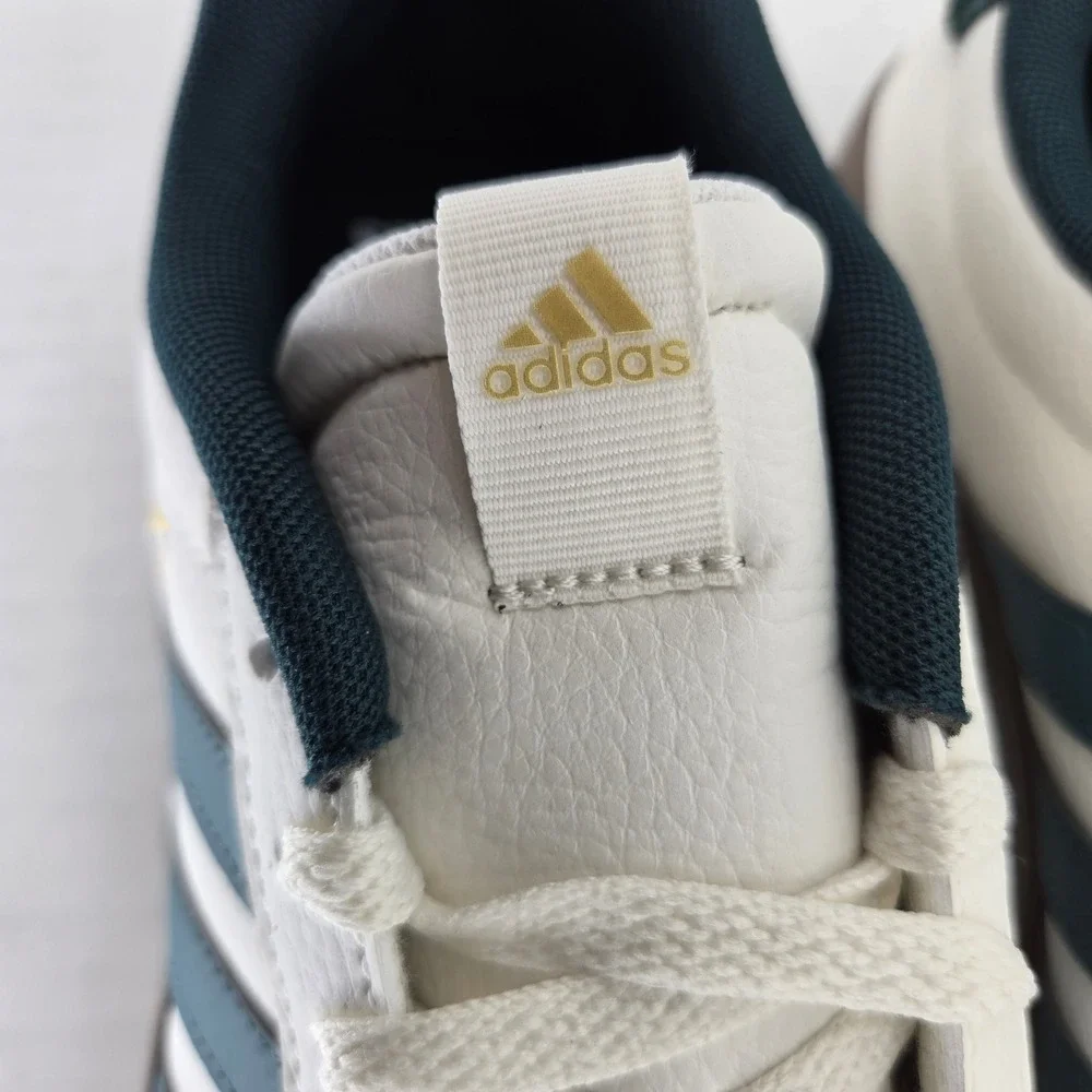 Adidas VL Court 3.0 Mens Sneakers White Teal Gum JR8635 Size 9.5 New in Box - Picture 15 of 16